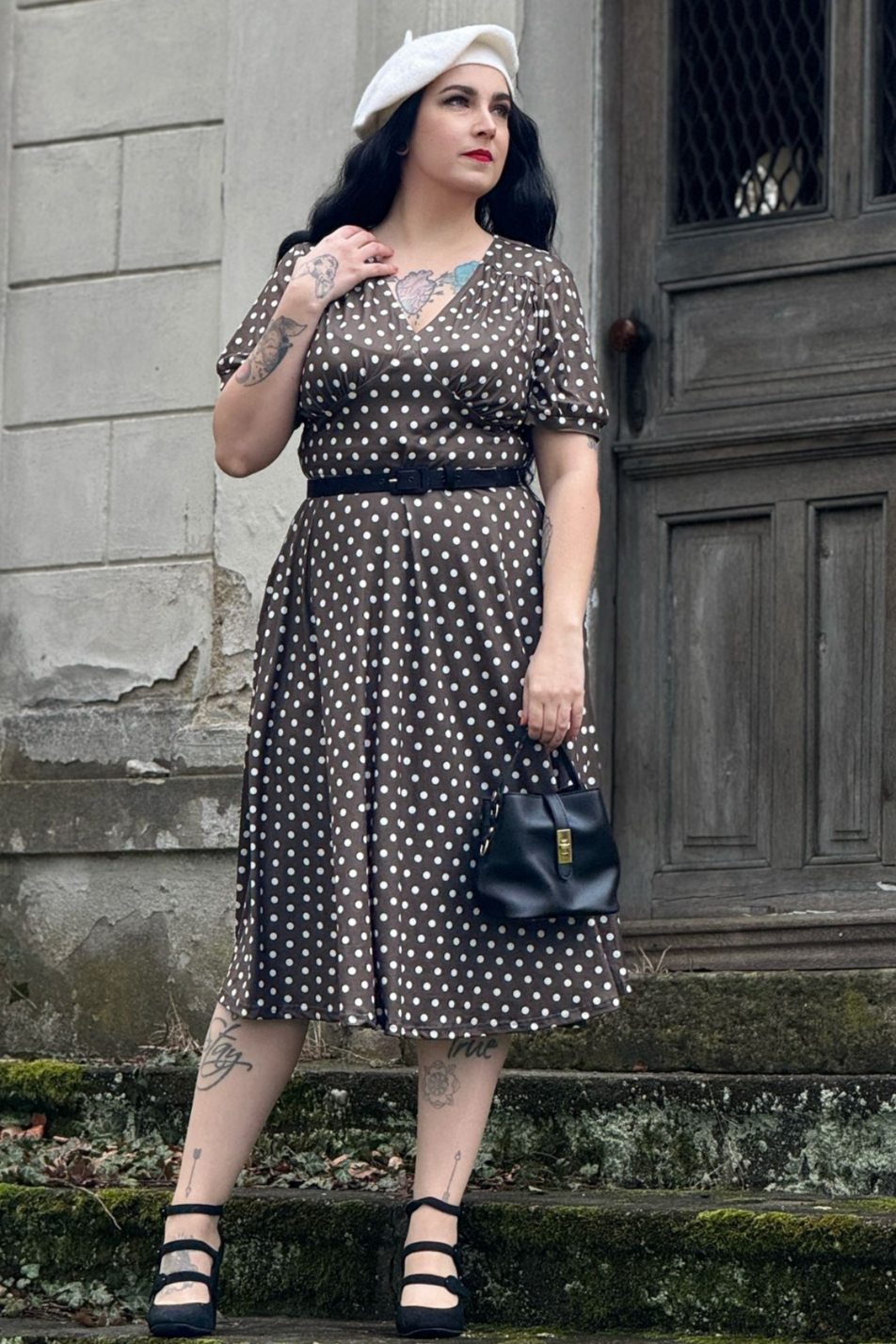 brown and white polka dot dress plus size Plus Size Collection | Stylish Women's Fashion up to 5XL