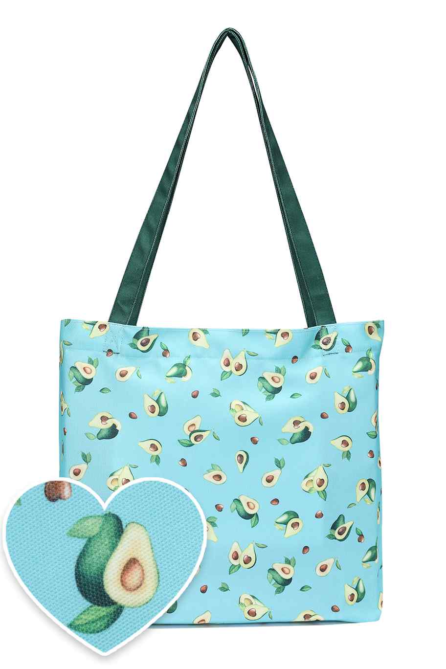 Powder blue tote bag online