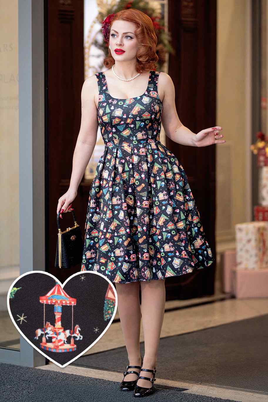 Swing dress christmas hotsell
