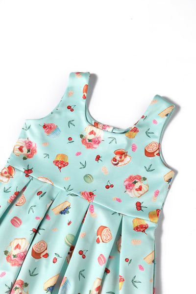 Close up view of Kids Afternoon Tea Swing Dress