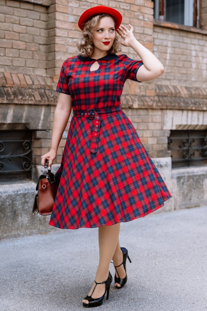 retro swing dress uk Dee Dee' Tropical Lagoon Blossom 50s Style Swing Dress