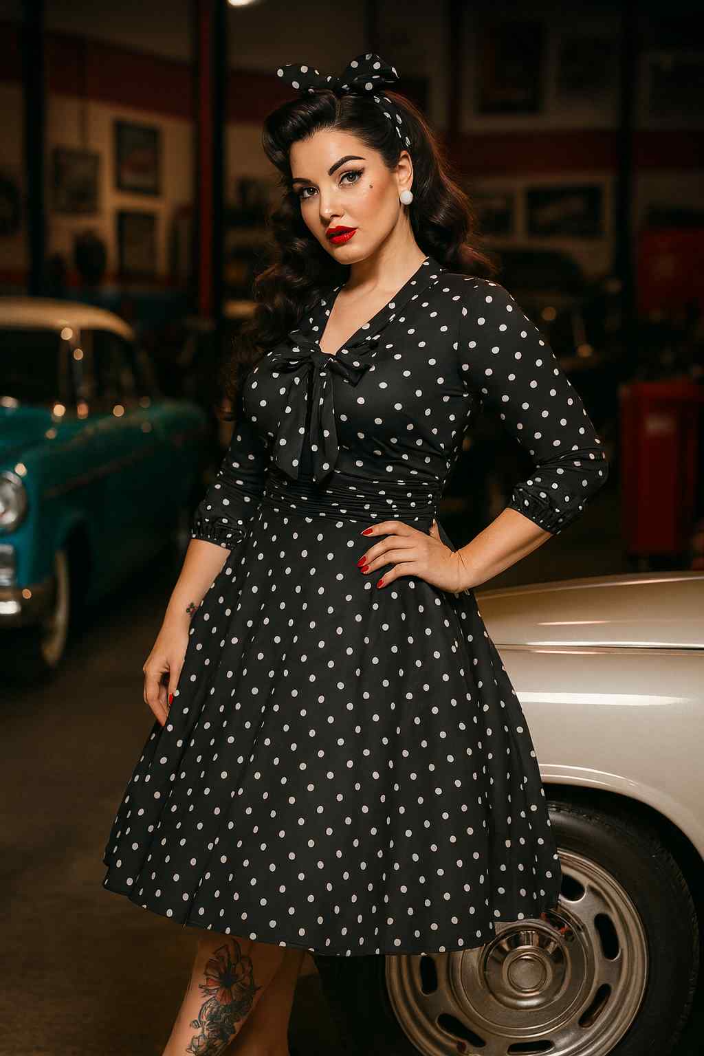 sachin and babi light blue dress Baby Polka Dot Chiffon Crinkle Short-Sleeve Dress - Navy - OshKosh B'gosh main image 0