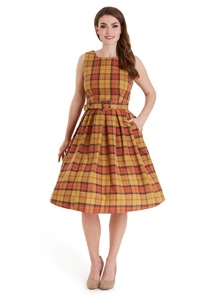 sachin and babi light blue dress Fall Outfit: The Plaid Shirt Dress main image 0