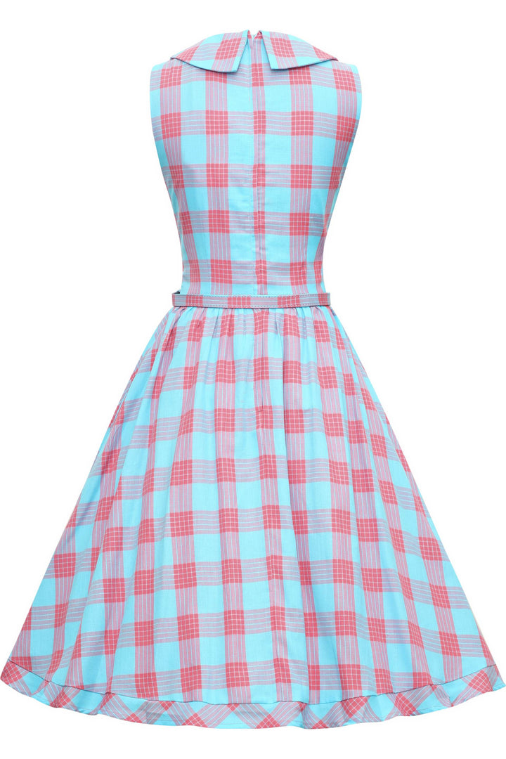 sachin and babi light blue dress Buy Girls Red Long Sleeve Checked Dress & Frock Online | Stylish & Comfy  Picks main image 1