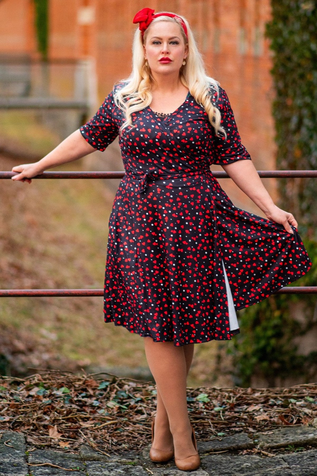 Black Dress Red Heart Print Dress Black Red Heart Print Ruffle Hem Shift Jersey Dress Black Dress Red Heart Print Dress Black Red Heart Print Ruffle Hem Shift Jersey Dress