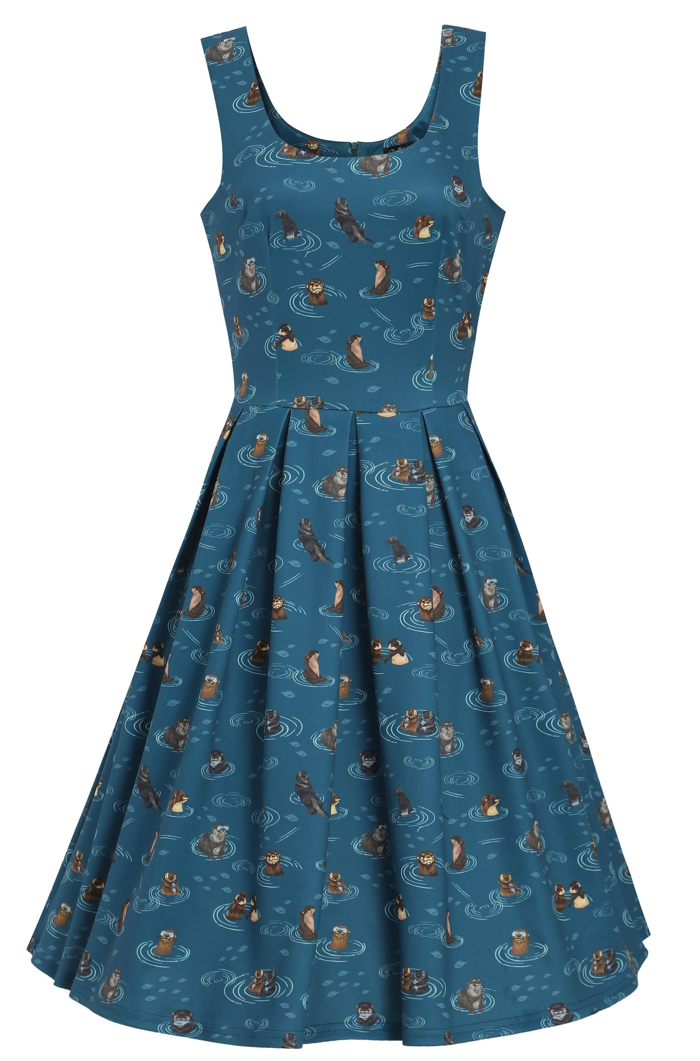 Blue Otter Family Tea Dress