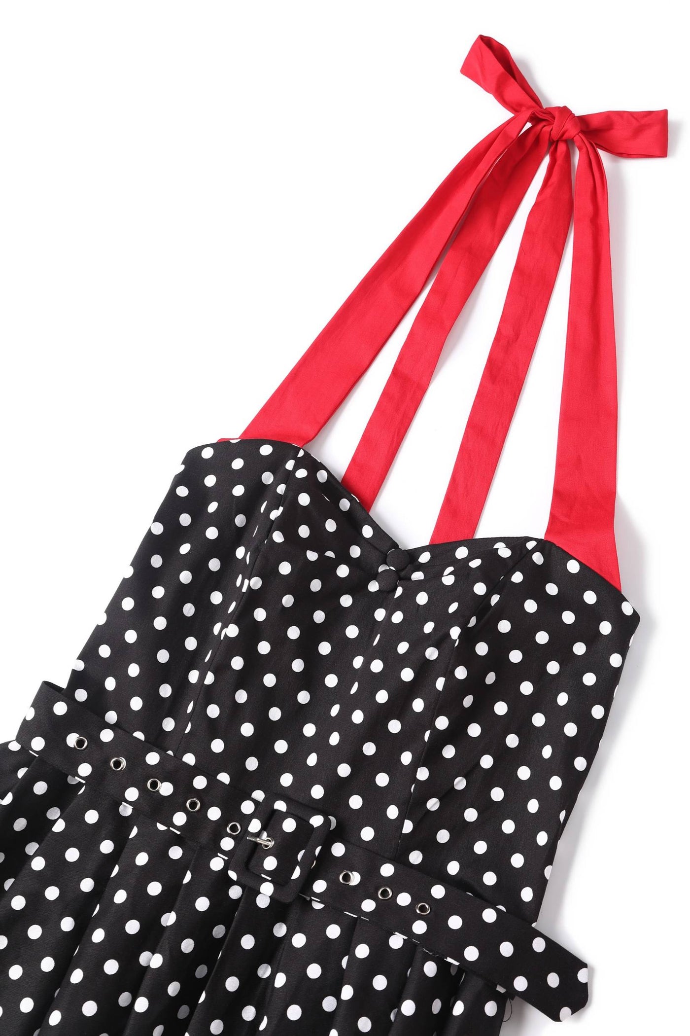slim fit dress slacks Endless Rose Women's Polka Dot Halter Neck Maxi Dress main image 1