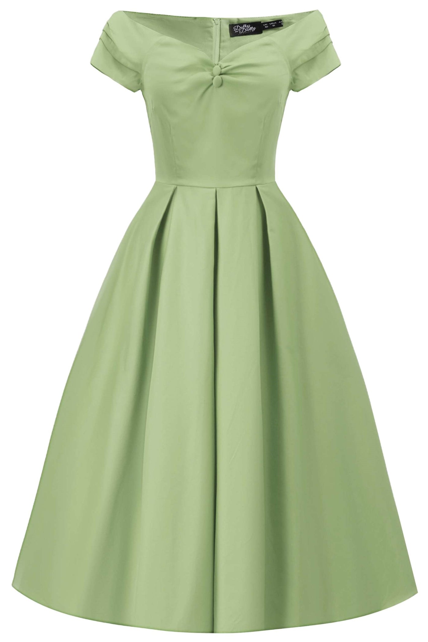 Pistachio Green Off Shoulder Dress Pistachio Green Off Shoulder Dress