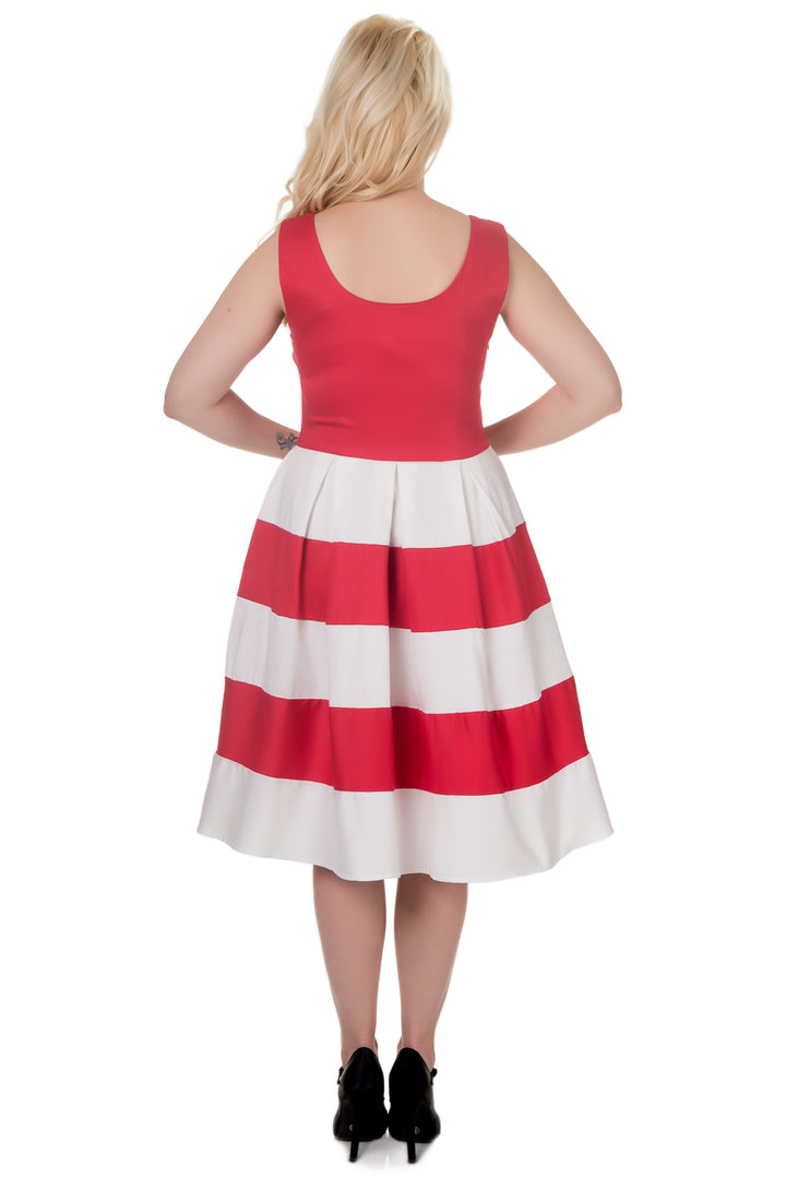 strapless open back dress Ferid Siren Red Halterneck Cutout Bandage Maxi Dress – AIIZIE main image 1