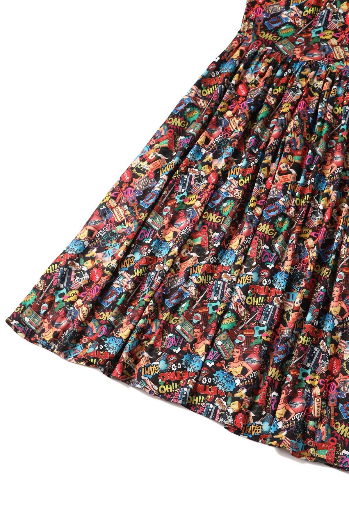 Long Sleeved Pop Art Dress