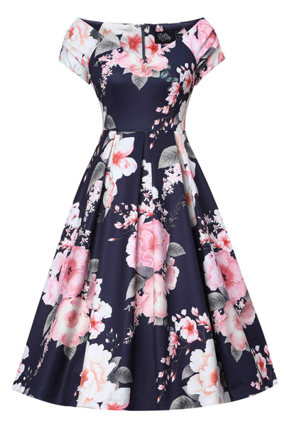 Peony Off Shoulder Dress