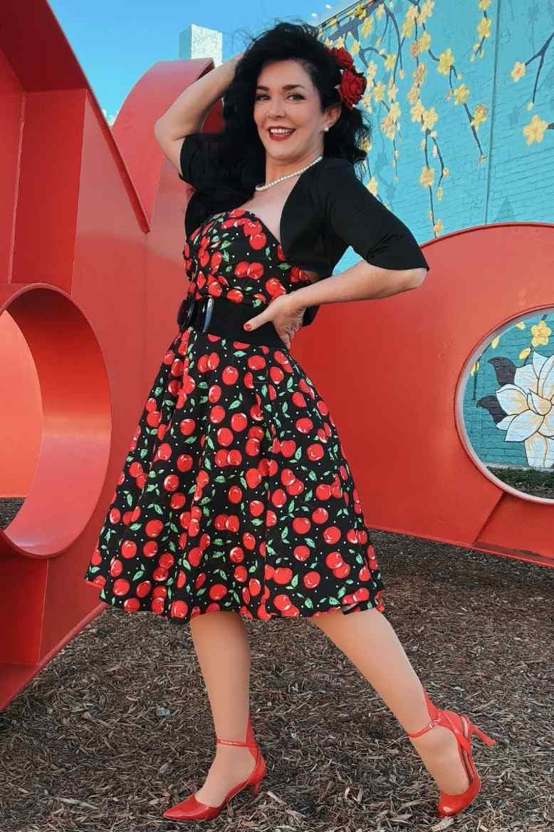 Retro Cherry Dress