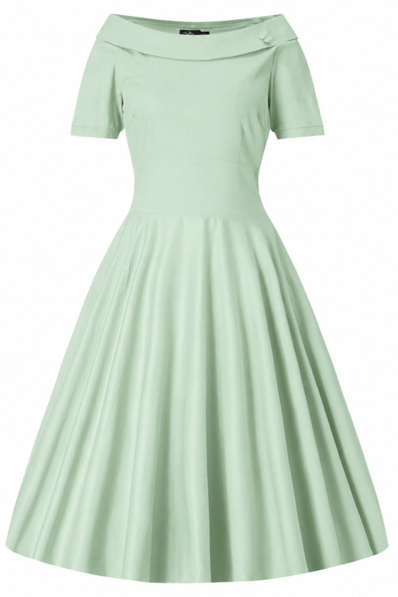 Light Green Vintage Circle Dress | 50s Style Light Green Vintage Circle Dress | 50s Style
