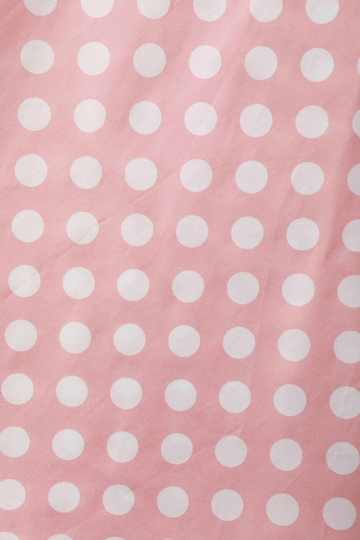 Light Pink Polka Dot Halter Dress | Pinup Girl Outfit