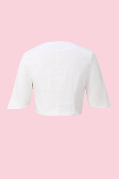 White Bolero Jacket
