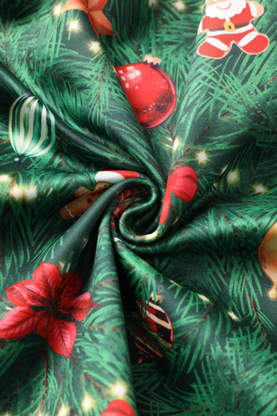Fabric of Aisley Christmas Tree Midi Skirt