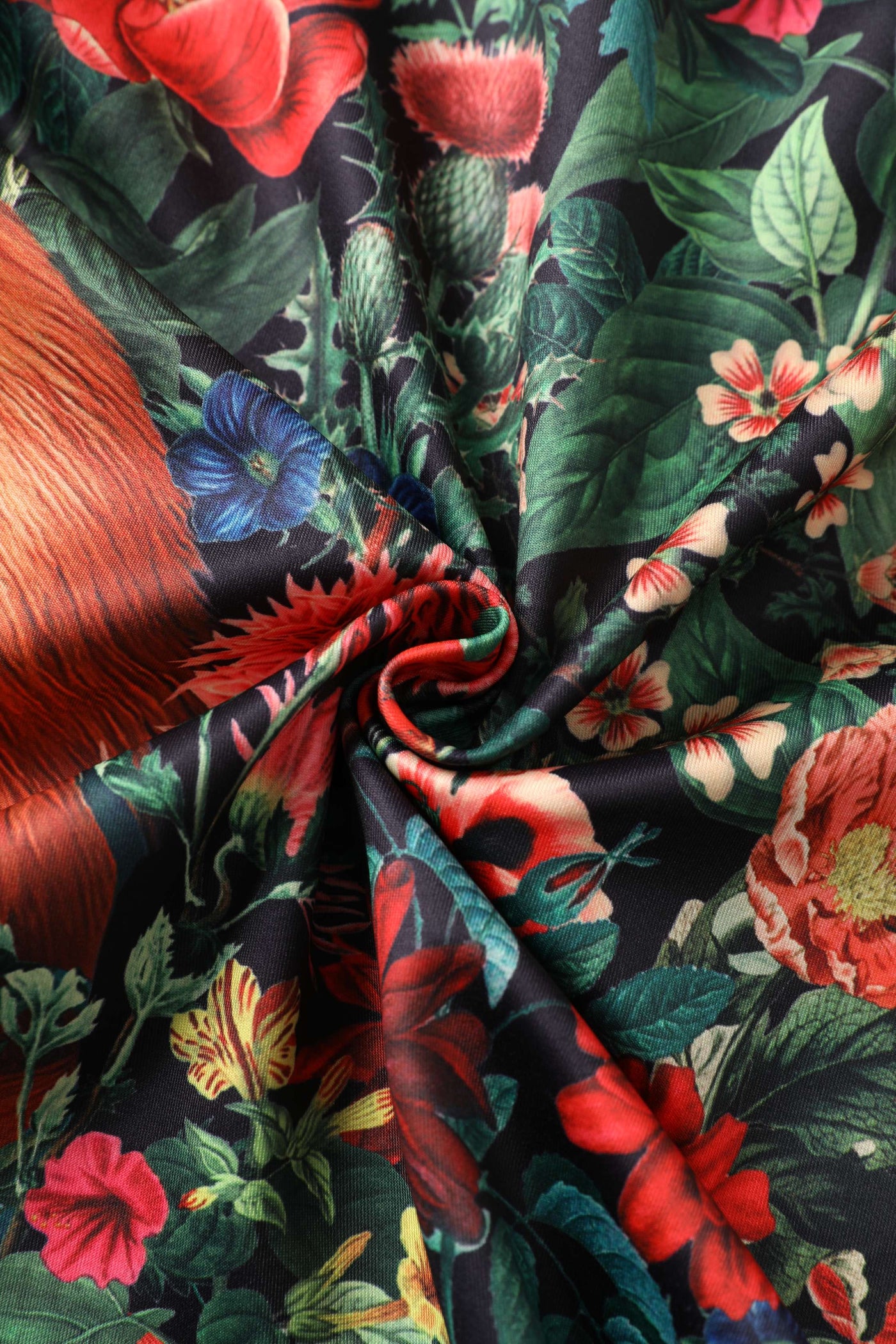 Fabric of Aisley Forest Fox Midi Skirt