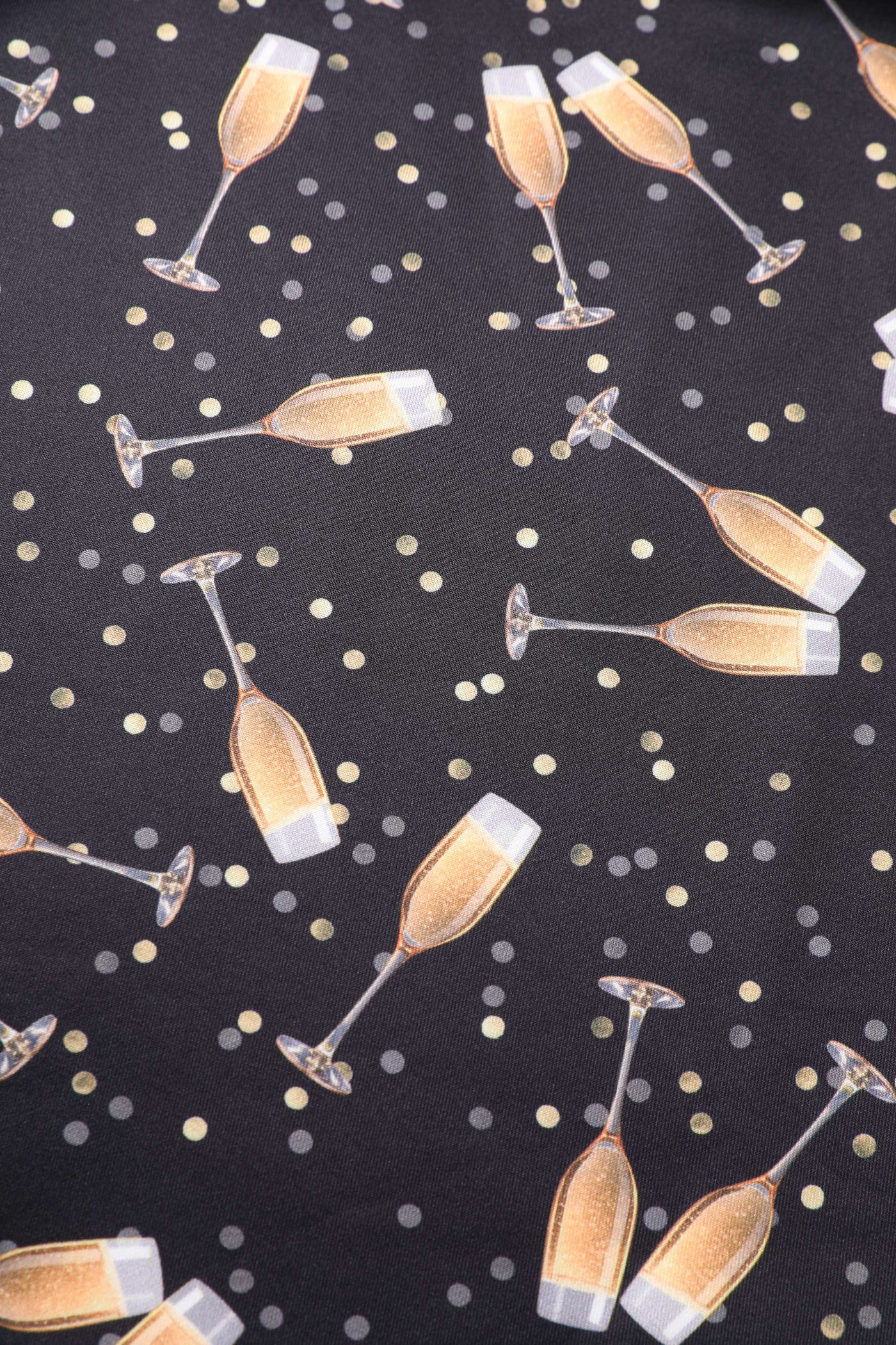 Pattern of Amanda Champagne Swing Dress