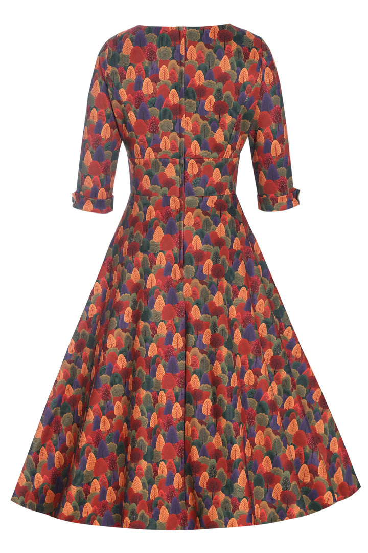 knee length dresses for ladies Fall Ruched Dress main image 1