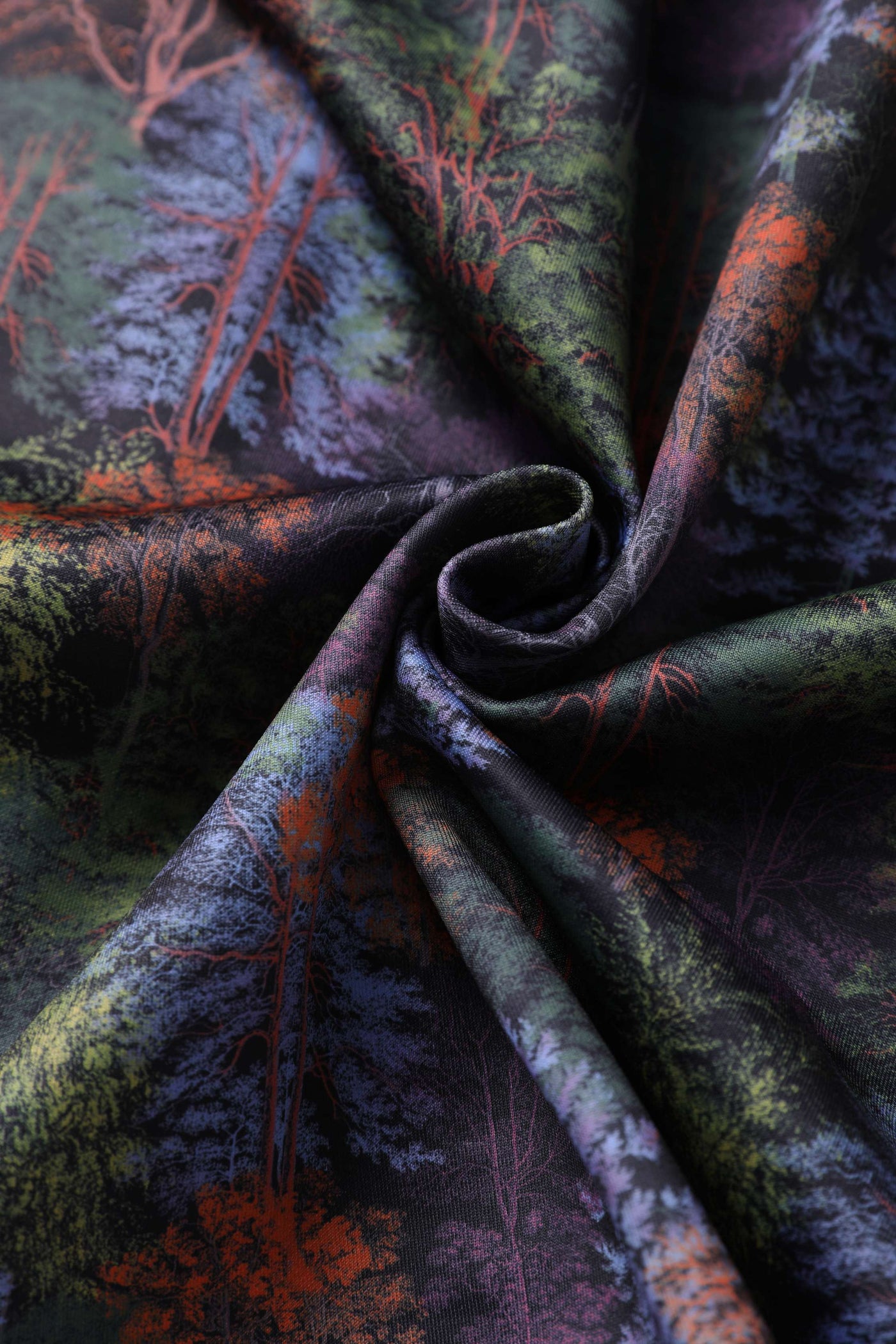 Fabric of Autumn Foliage Off Shoulder Dress