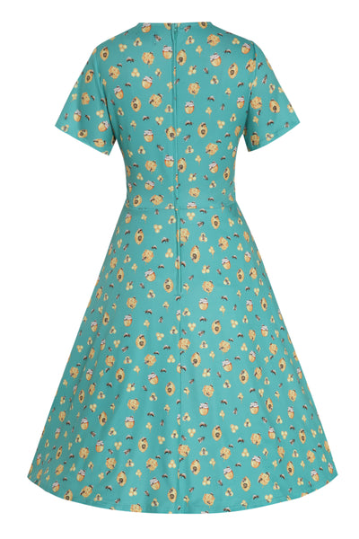 Back view of Bee & Honey Short Sleeved Dress
