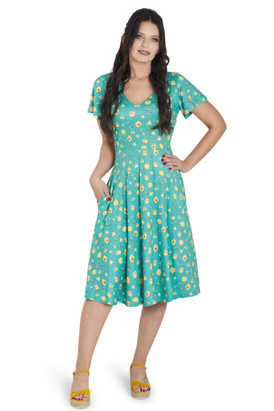 Model photo of Bee & Honey Short Sleeved Dress