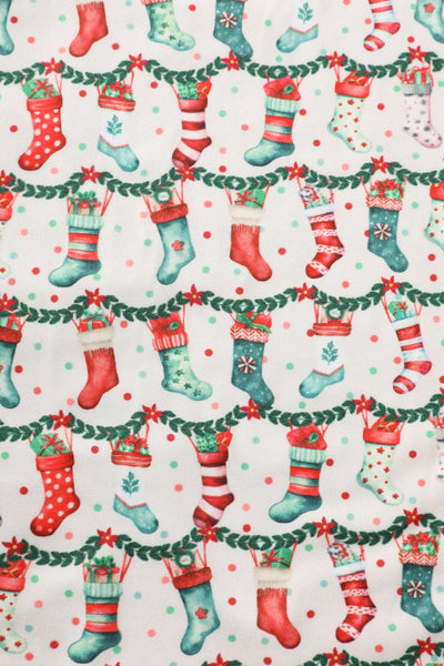 Pattern of Billie Christmas Stocking Long Sleeved Dress