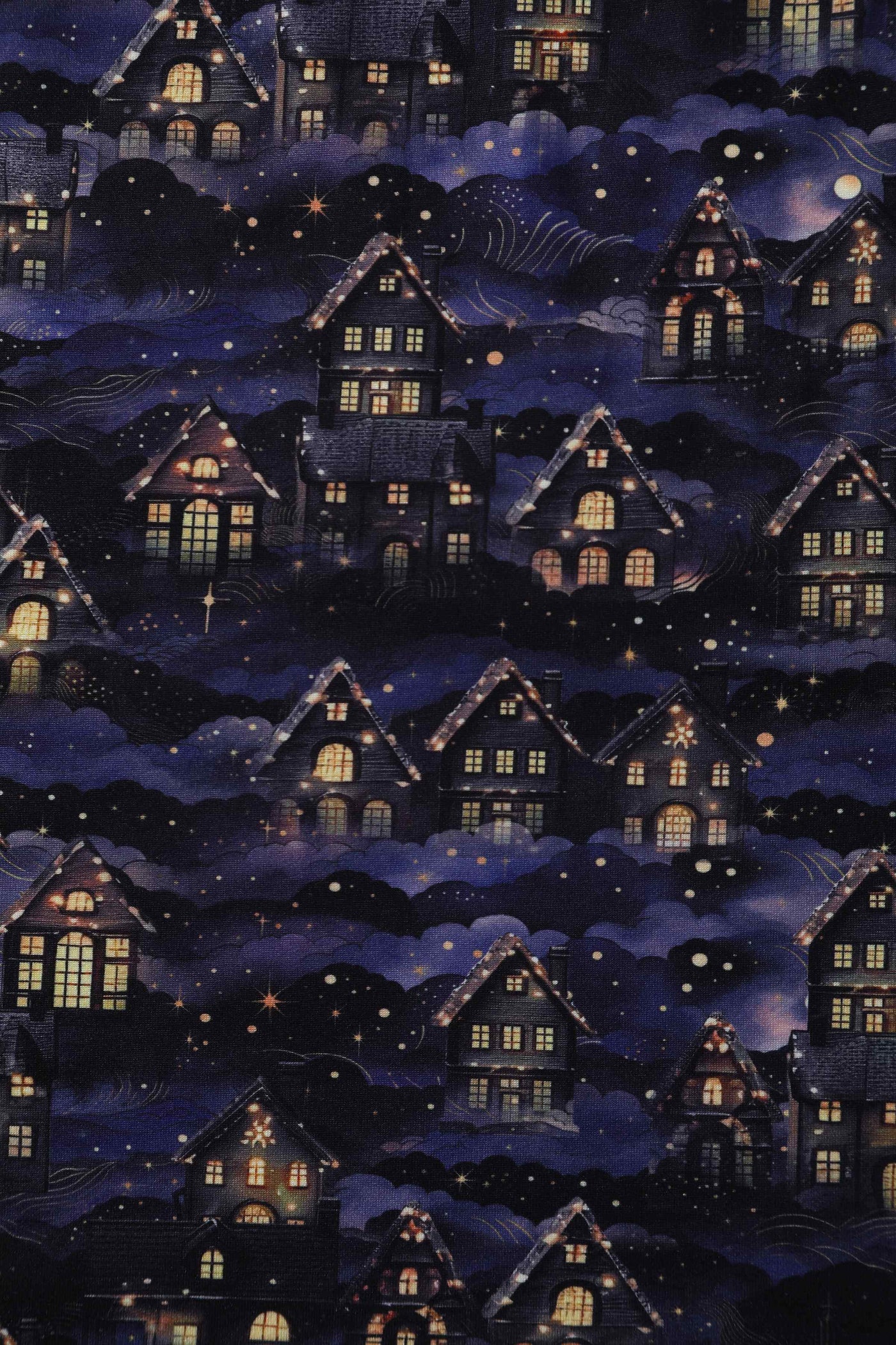 Pattern of Billie Purple Christmas Eve Flared Dress