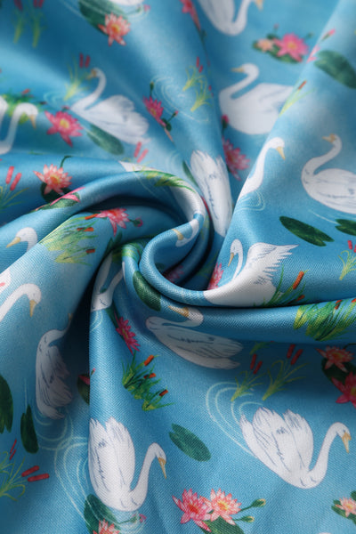 Blue Swan Lake Swing Dress