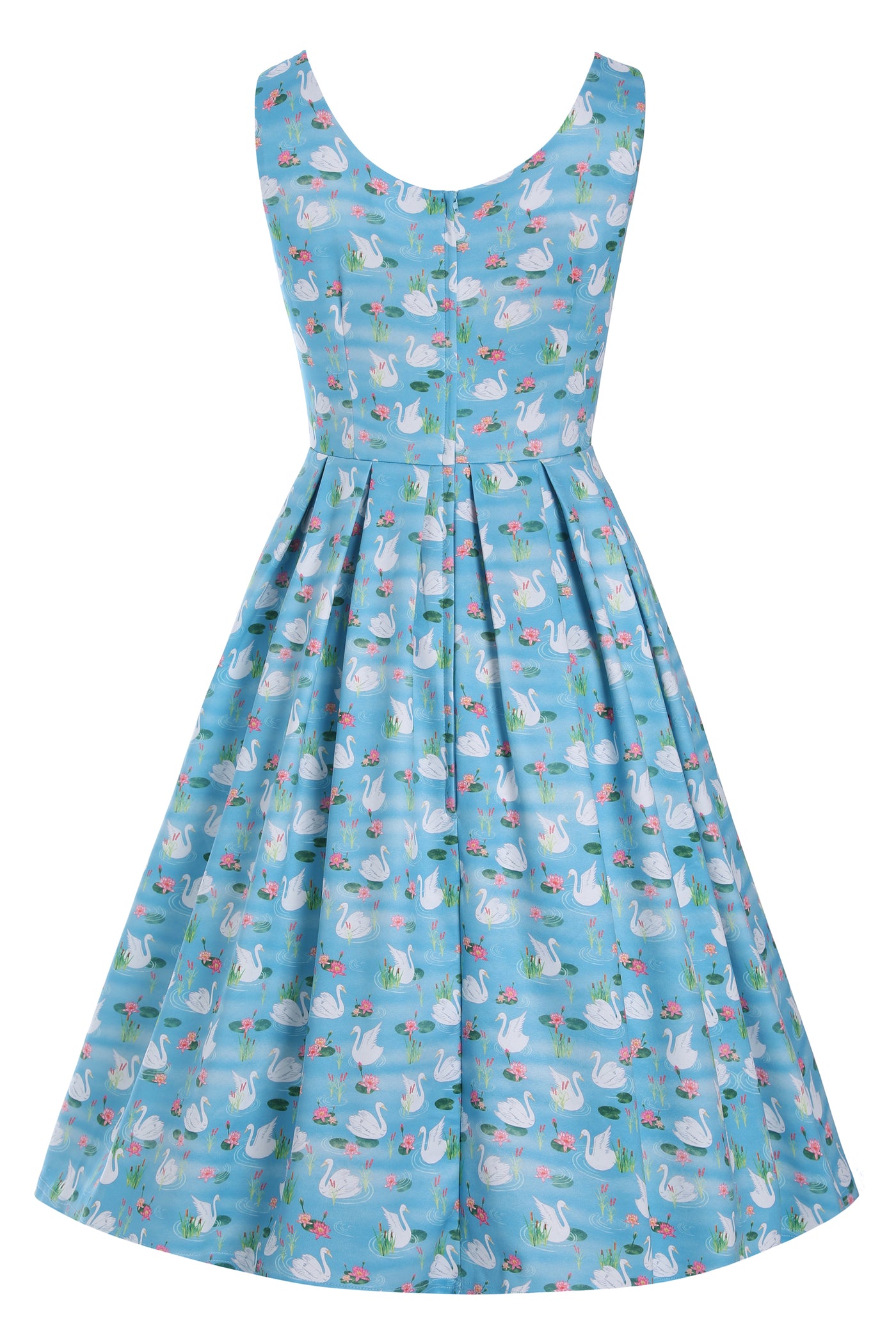 Blue Swan Lake Swing Dress