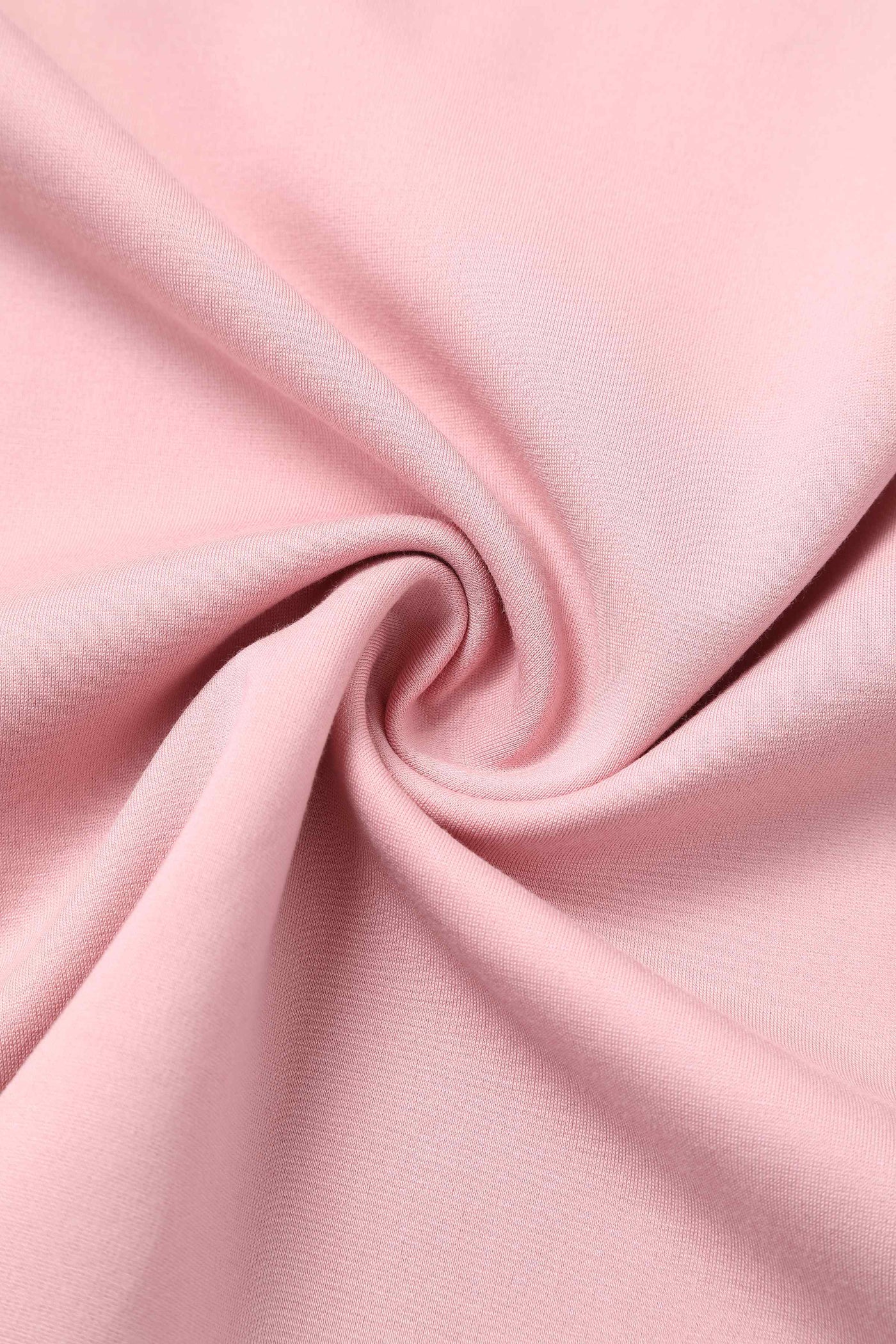 Close up view of Blush Pink Off Shoulder Dress