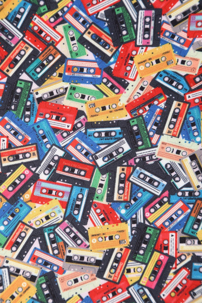 Close up view of Cassette Swing Dress