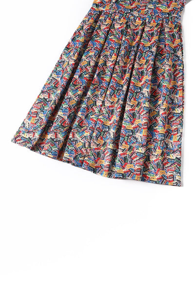 Close up view of Cassette Swing Dress