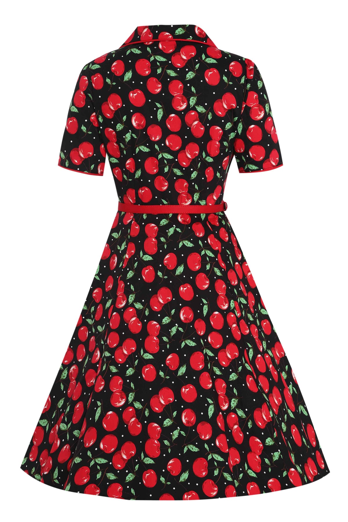 Penelope Retro Cherry Picnic Dress by Dolly and Dotty