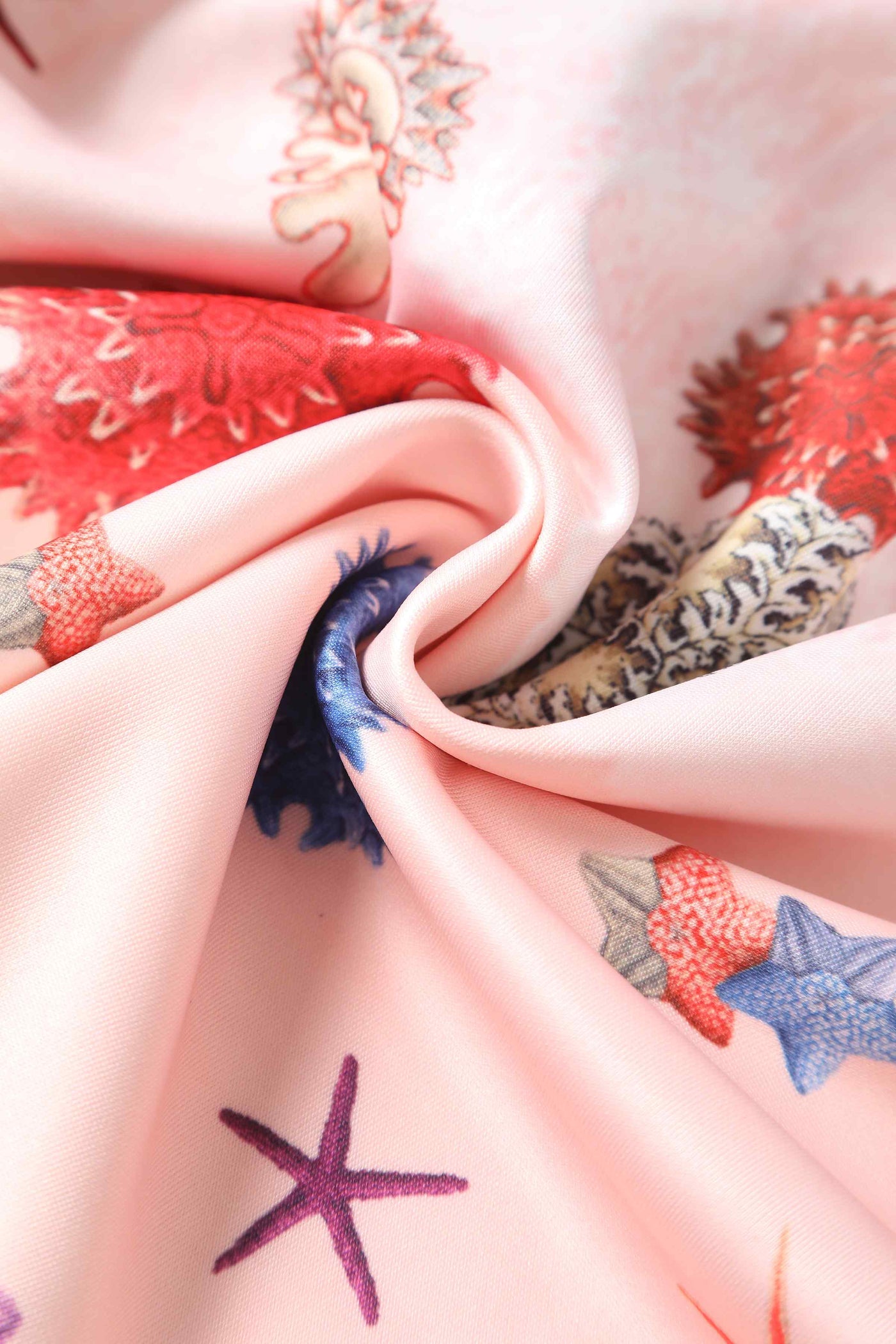 Close up view of Coastal Crush Swing Dress