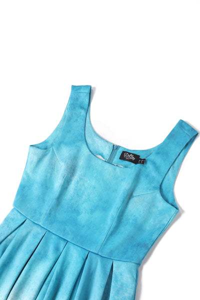 Close up view of Coastal Crush Swing Dress