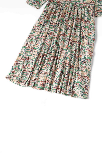 Close up view of Cowboy Desert Dress