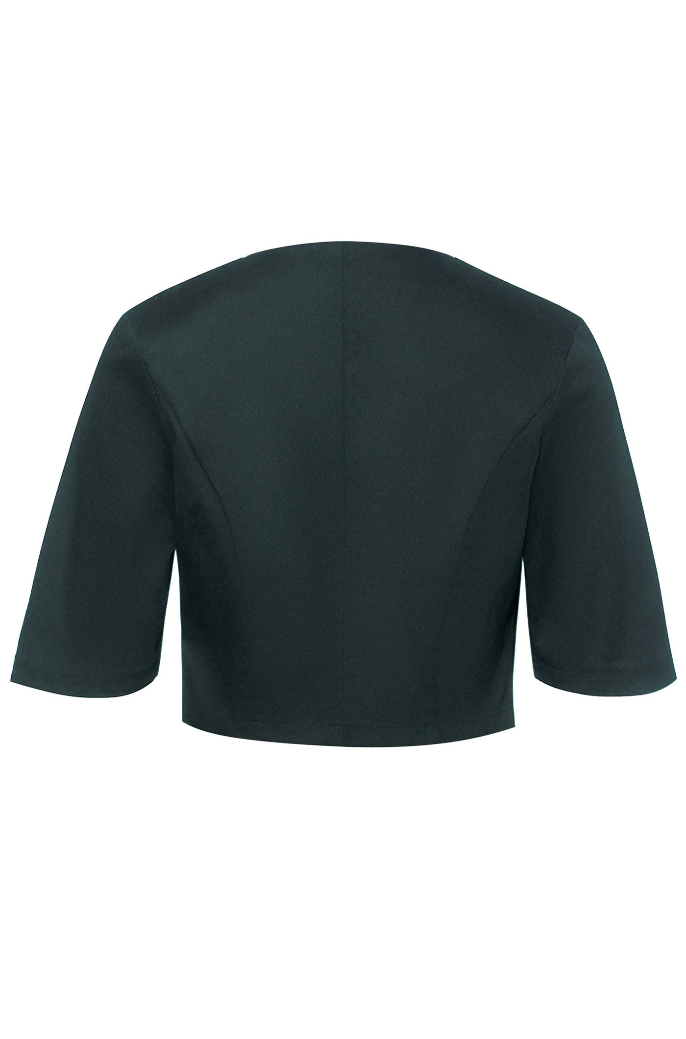 Back view of Dark Green Bolero Jacket