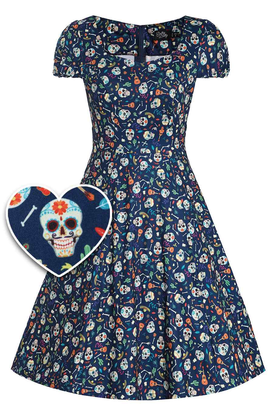 Day of the Dead Sugar Skulls Dress