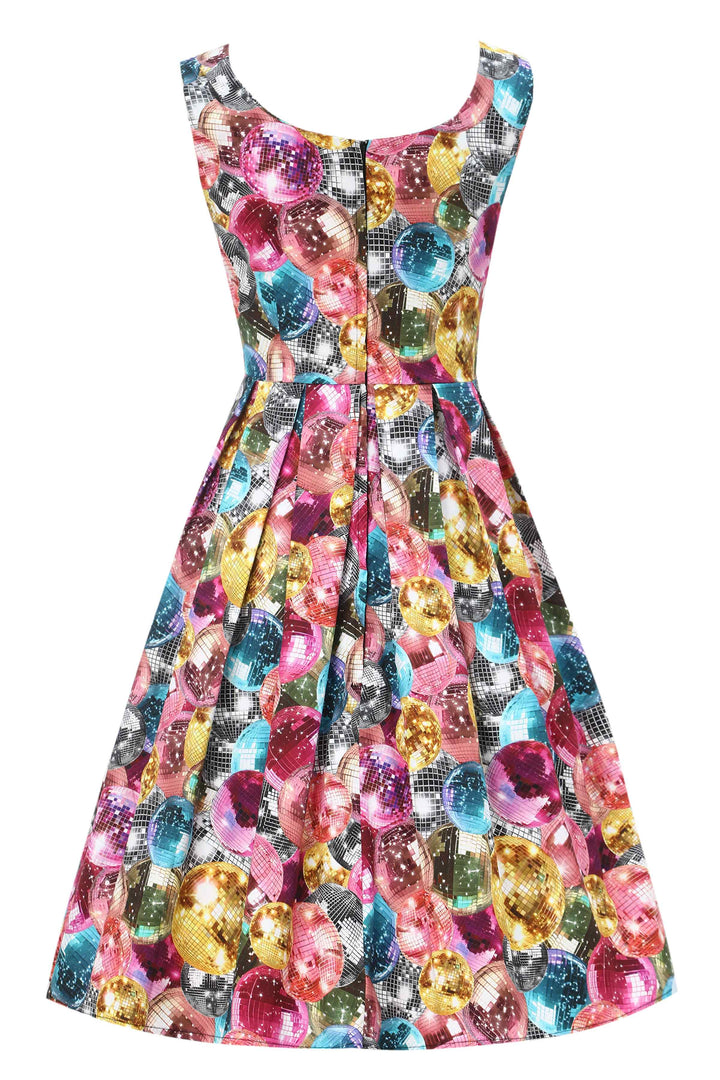 Disco Ball Sleeveless Party Dress
