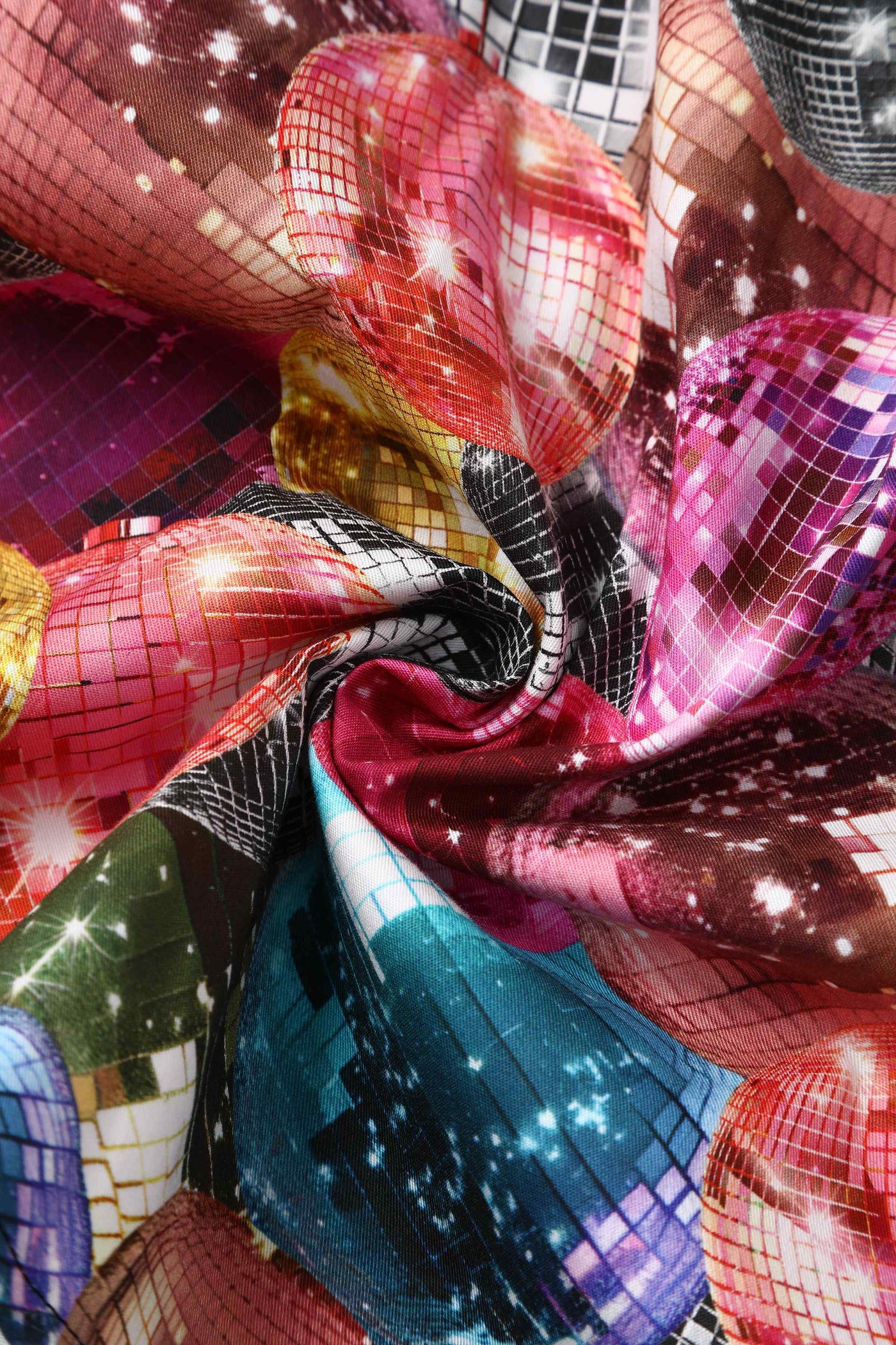 Close up view of Disco Ball Swing Dress