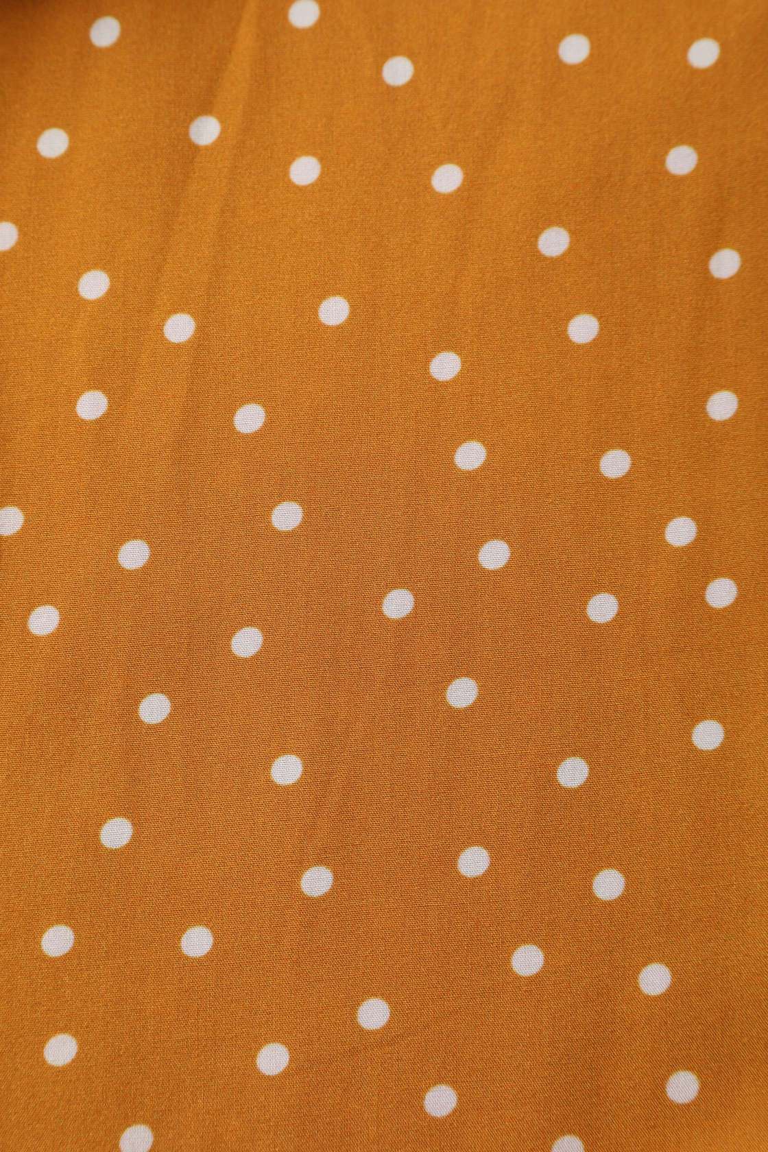 Pattern of Estelle Terracotta Polka Dot Midi Skirt