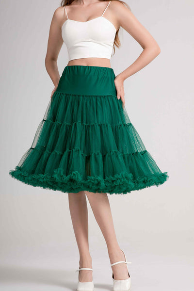 Fluffy Emerald Green Petticoat