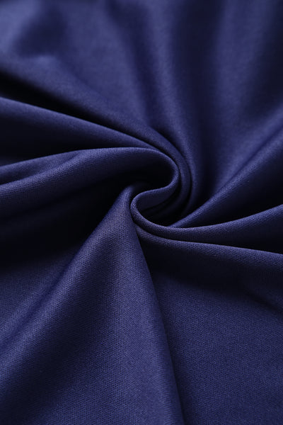 Close up view of Fluffy Navy Blue Petticoat