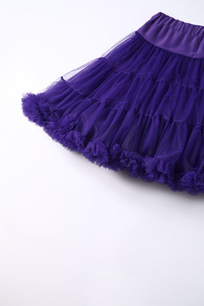 Fluffy Purple Petticoat