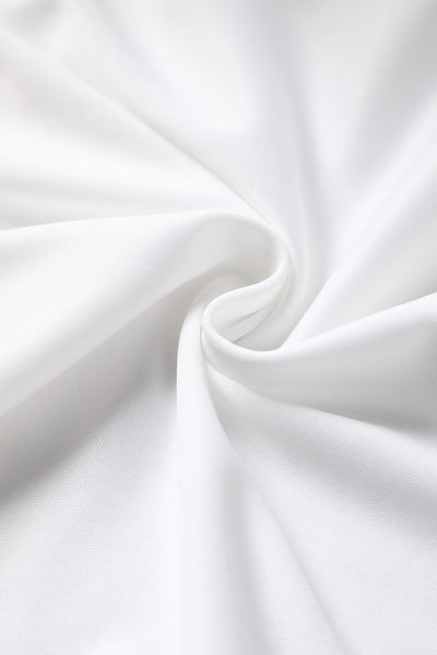 Close up view of Fluffy White Petticoat