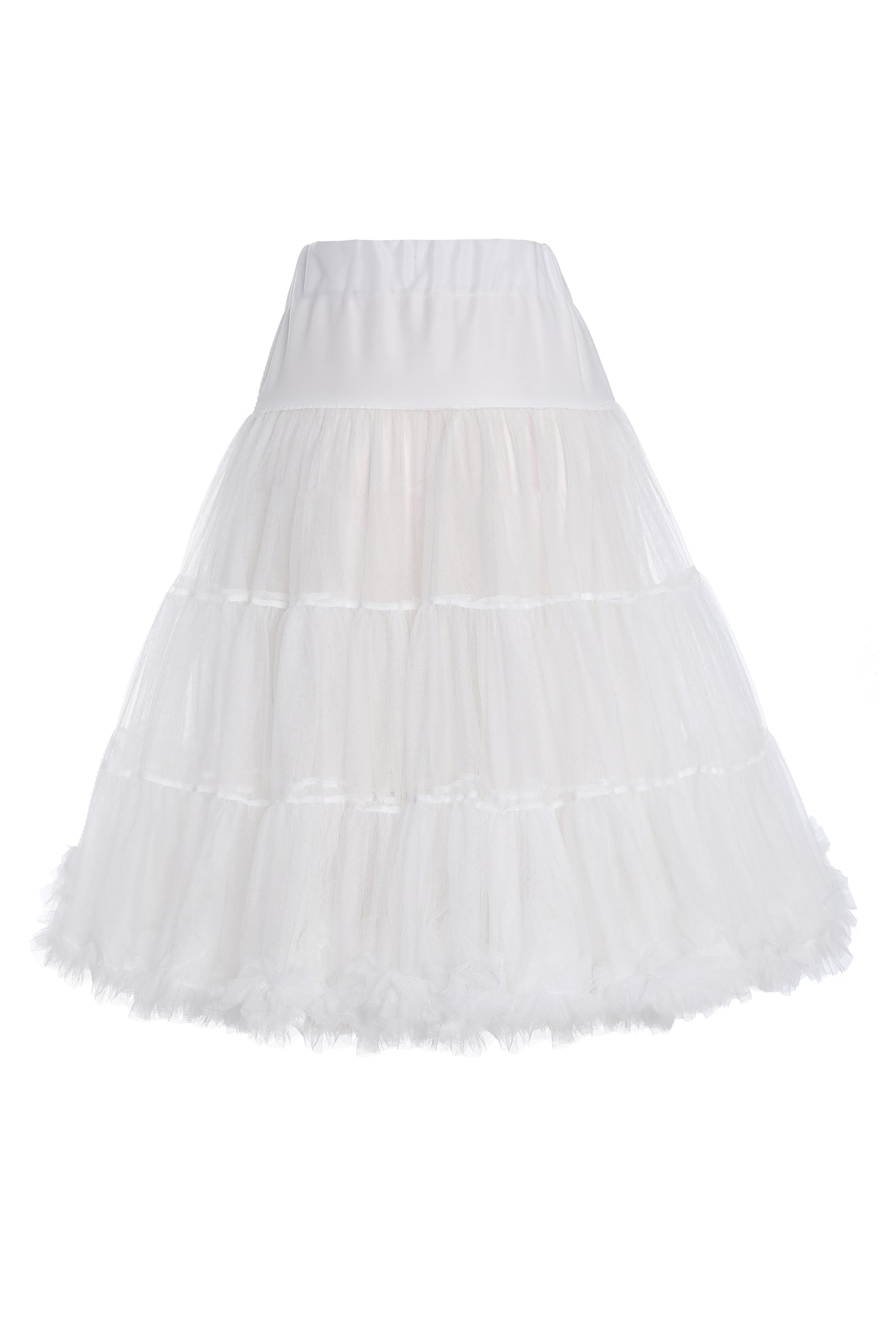 Fluffy White Petticoat