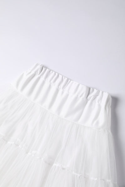 Fluffy White Petticoat