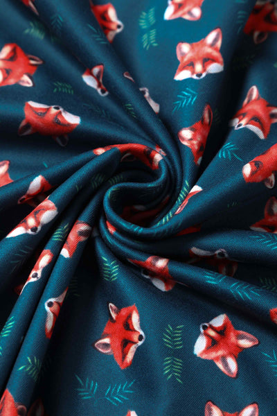 Blue Fox Long Sleeved Dress