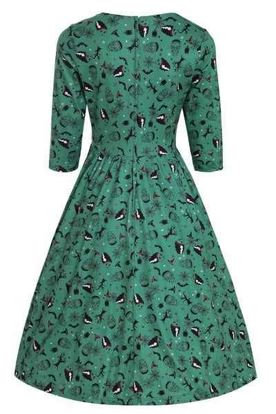 Frankenstein & The Bride Print Dress